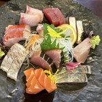 居酒屋鮮道 こんび - お造り盛り合わせ