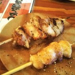 大衆居酒屋 焼き鳥と餃子 - 焼き鳥いろいろ♪