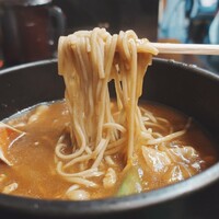 日本橋 やぶ久 - 『黒豚カレー南蛮(蕎麦)』
