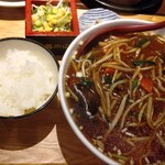 やまか飯店 - 日替り（生碼麺）