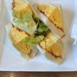 カフェ野田 - 玉子サンド
