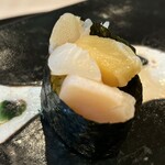 すし処司 - 青柳　貝柱　オオボシ