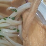 おのうどん - 厚みがありジューシーな揚げ
