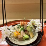 赤坂 菊乃井 - 桜尽くし　感動の美しさと美味しさ