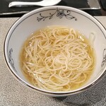 クロモリ - 白石うーめん　出汁が美味しすぎます。ラーメン店も顔負けです。。