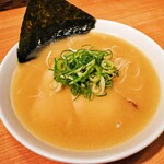 濃厚鶏塩白湯ラーメン ほったて小屋 - 