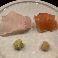 鮨 十兵衛 - サクラマスとクエ