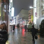 雨の銀座