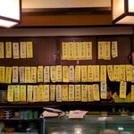 八乃屋 - 今夜のメニュー