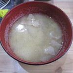 とんかつ檍のカレー屋 いっぺこっぺ - とん汁～