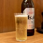 ぽん多本家 - アサヒビール（小瓶）¥770