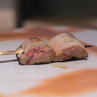 鳥匠 いし井 - 肉厚な肝。