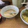 ラーメンショップ - ネギつけ麺＋ミニチャーシュー丼