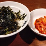 牛角 - カルビ専用ごはん、牛角キムチ