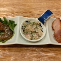 豊栄 - 前菜3種