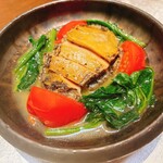 厨 花膳 - 蝦夷鮑のやわらか煮