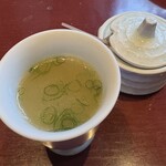 水炊きしみず - 水炊き鍋のスープ