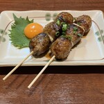 こうじ - 月見つくね串（2本）
                                420円