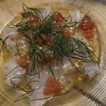 フレスコ - 鮮魚のカルパッチョ1,300円