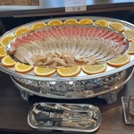 クラブ コントラーダ - 料理写真:ハム盛り合わせ