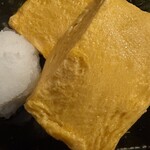 蕎麦おさめ - 玉子焼き