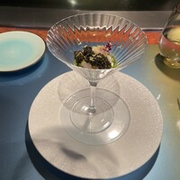 あざみ野うかい亭 - 本日のおすすめ(沼津産 手長海老×キャビア)