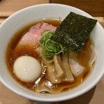 開運橋通 ふじ原 - 【味玉醤油そば】