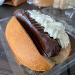 2538kitchen DELIcoupe - クーベルチュールの濃厚ショコラと生クリームのコッペ/500