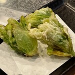 永楽食堂 - 蕗の薹の天ぷら