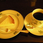 Cafe NOEL - フレンチ（濃いめ）とチーズケーキのセット900\