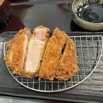 農村料理の店 もくもく - 厚切り上ロースカツ