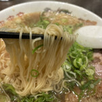 来来亭 - 麺細い