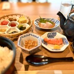 ホテルヴィソン - 朝食）笠庵　出汁茶漬け御膳