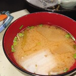 さかや - 味噌汁♪野菜たっぷり