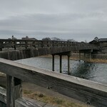 甘味カフェ 茶ゆ - 小雨そぼ降る梅ノ橋