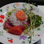 さかや - ローストビーフのサラダ♪