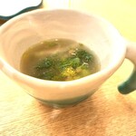 BLU CHIARO - 最初に来たスープがまた絶品！