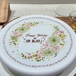 Haruka Murooka - 室岡さんからサプライズいただきました♪
      お皿に描かれた繊細で綺麗な花柄に、お皿の縁取りの細かなデザインまで全て室岡さんの手書き！！
      ありがとうございます｡ﾟ(ﾟ´ω`ﾟ)ﾟ｡