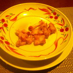 粋圓 - 黒ウーロン茶 氷抜き ＆ ピータン ＆ 特製餃子4個✖️2 ＆ 桜海老の上海やきそば ＆ 国産豚足の上海煮込み ＆ アイスクリーム