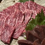 旬路 松田 - 馬刺し 霜降り