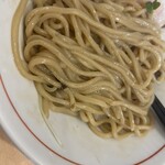 ひさまつ軒 - 麺はこんな感じの太麺。モチモチ食感すべすべ肌