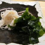 たかおか - 箸休め　わかめとれんこん