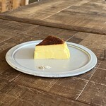 銀座コーヒー - バスクチーズケーキ