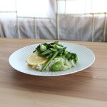 さじこよみ - レモンとシラス　春のちらし寿司