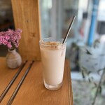 銀座コーヒー - 白いチャイラテ