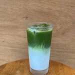 銀座コーヒー - 翠の抹茶ラテ