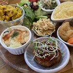 Bluebell  - この日のメインは豆腐ハンバーグ