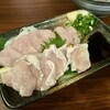 もぐら - 2025.2.23  鶏肉タタキと刺身