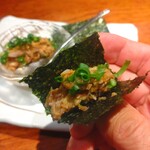 和酒と和談 かこみ料理 醍庵 - ほたるいかのなめろう