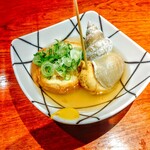 和酒と和談 かこみ料理 醍庵 - 金沢おでん（梅貝と車麩)